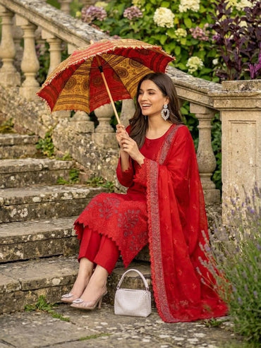 Sarma By Anaya Noor Fully Emb Viscose 3PC