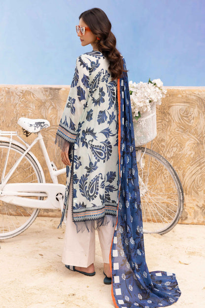 Rang Reza Digital Printed Lawn 3PC