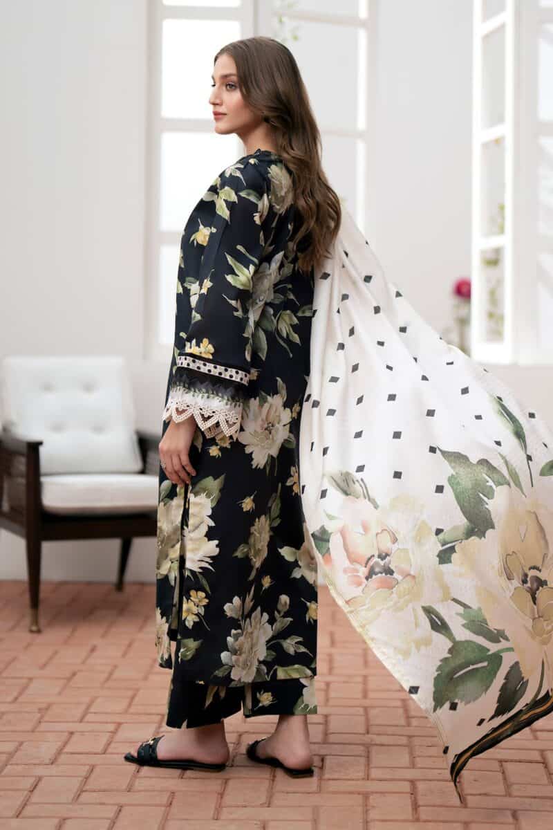 Baroque allover Printed Lawn 2-PC