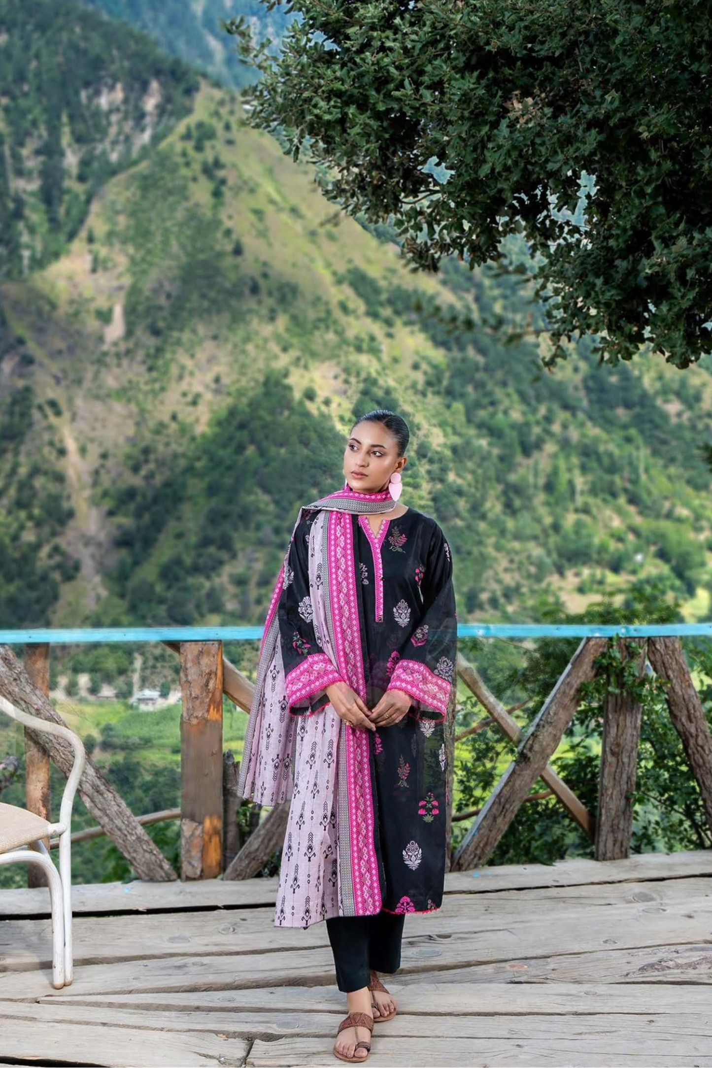 Zesh Airjet Printed Khaddar 3PC