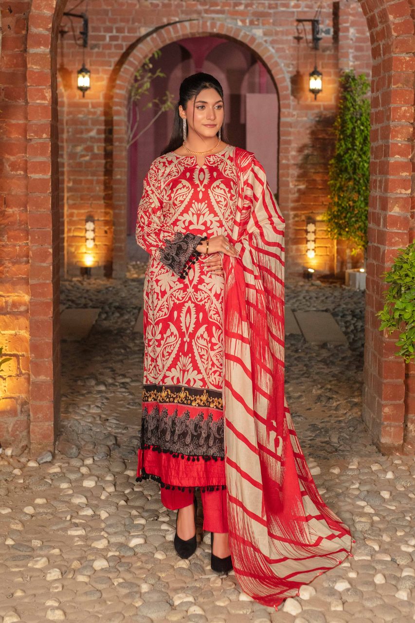 Fabiha By Feroza Printed Lawn 3-PC