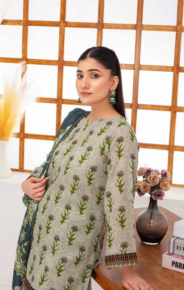 Mehar By Fiza Noor Printed Khaddar 3PC