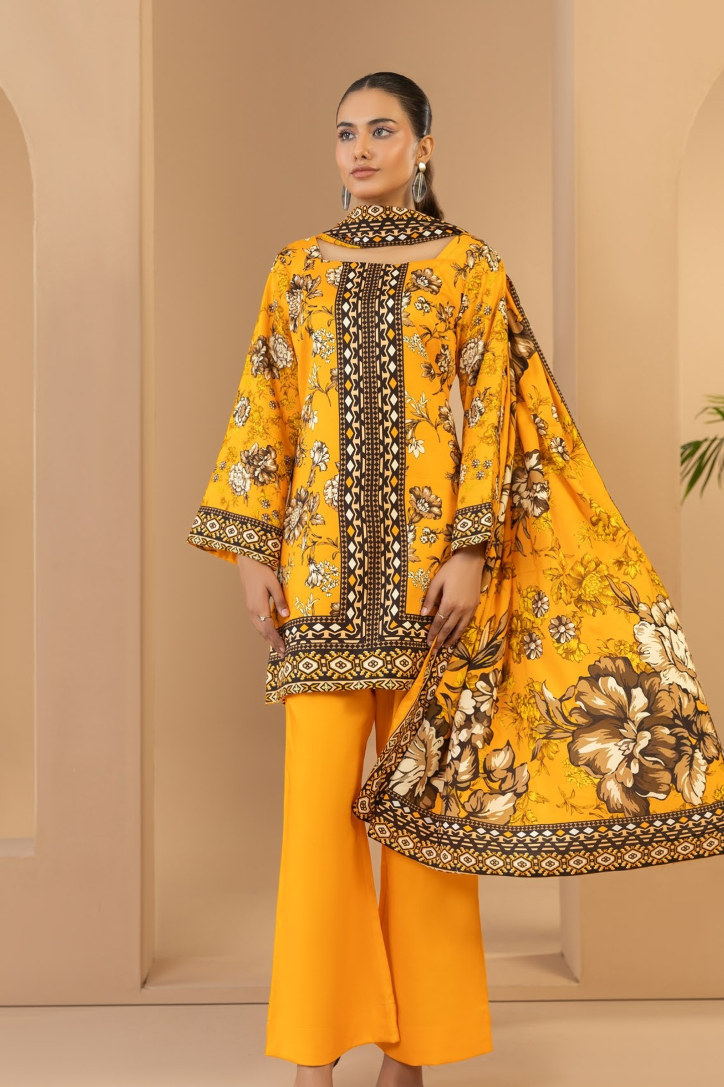 Rang Preet Digital Printed Linen 3PC