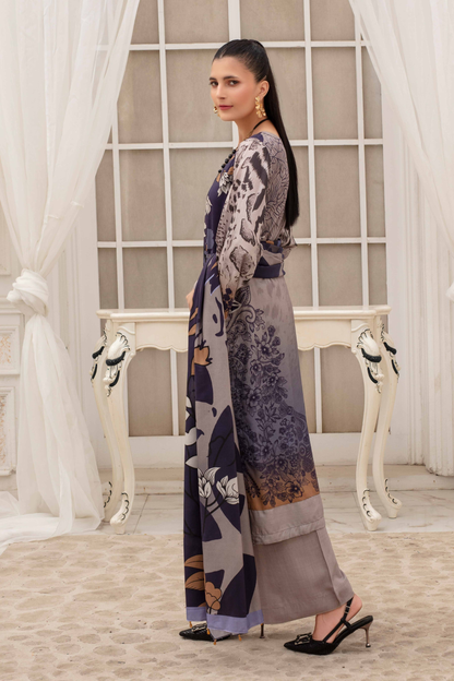 Fabiha By Feroza Digital Printed Linen 3PC
