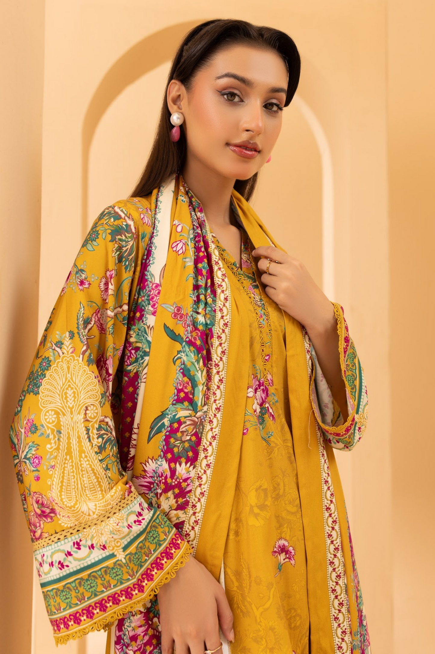 Motifz Premium Printed Linen 3PC