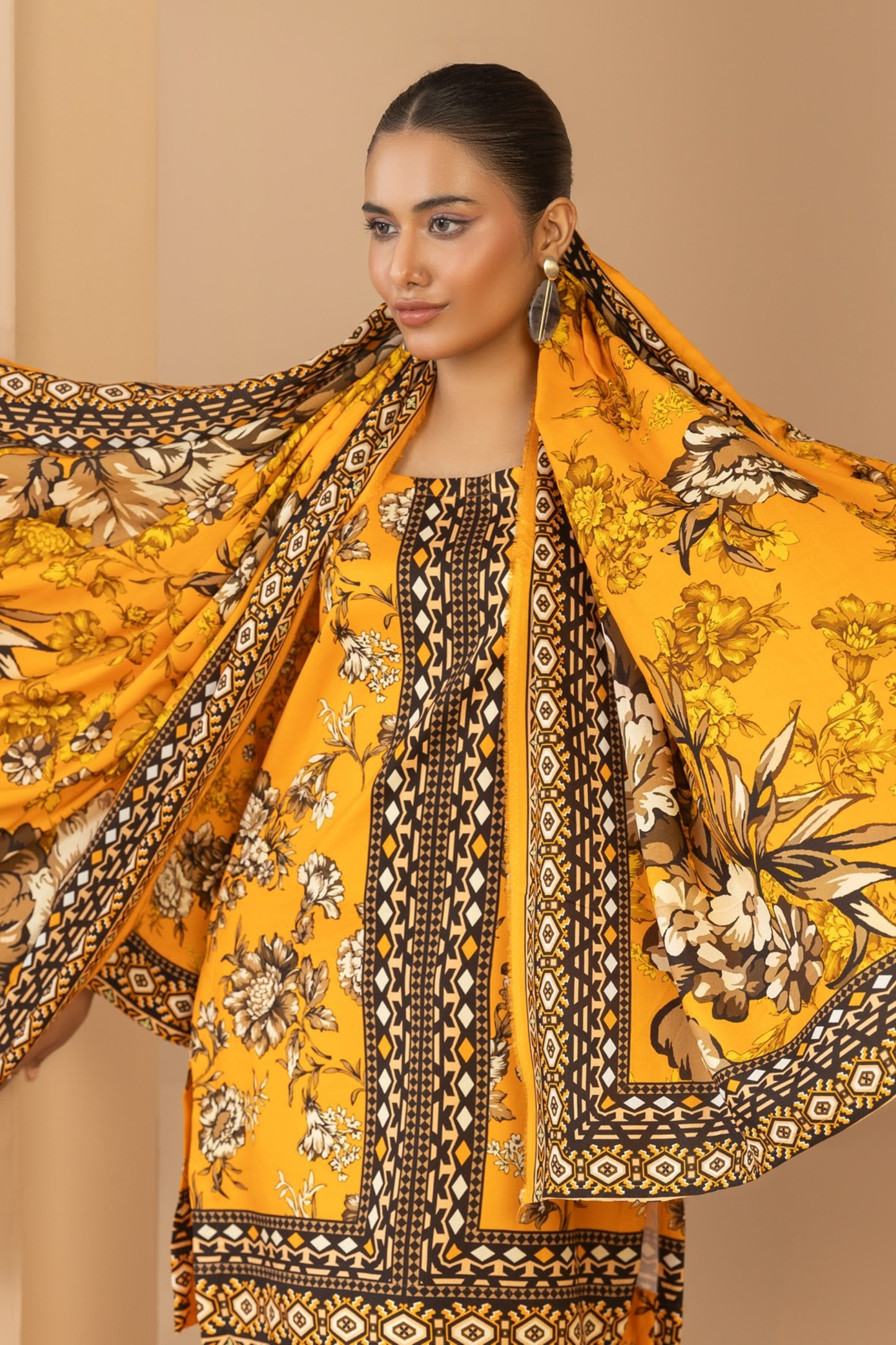 Rang Preet Digital Printed Linen 3PC