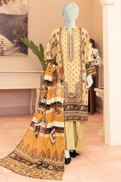 Minsa By Murashe Printed Lawn 3-PC