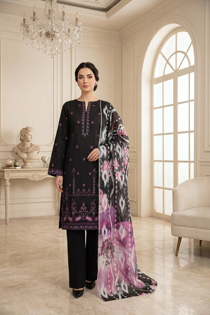 Florent By Anaya Noor Embroidered 3PC