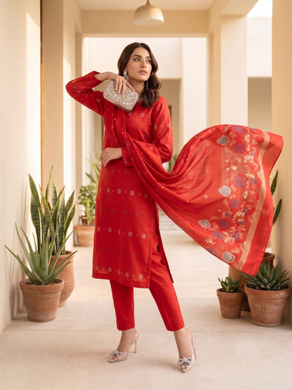 Cross Stitch Premium Printed Viscose 3PC