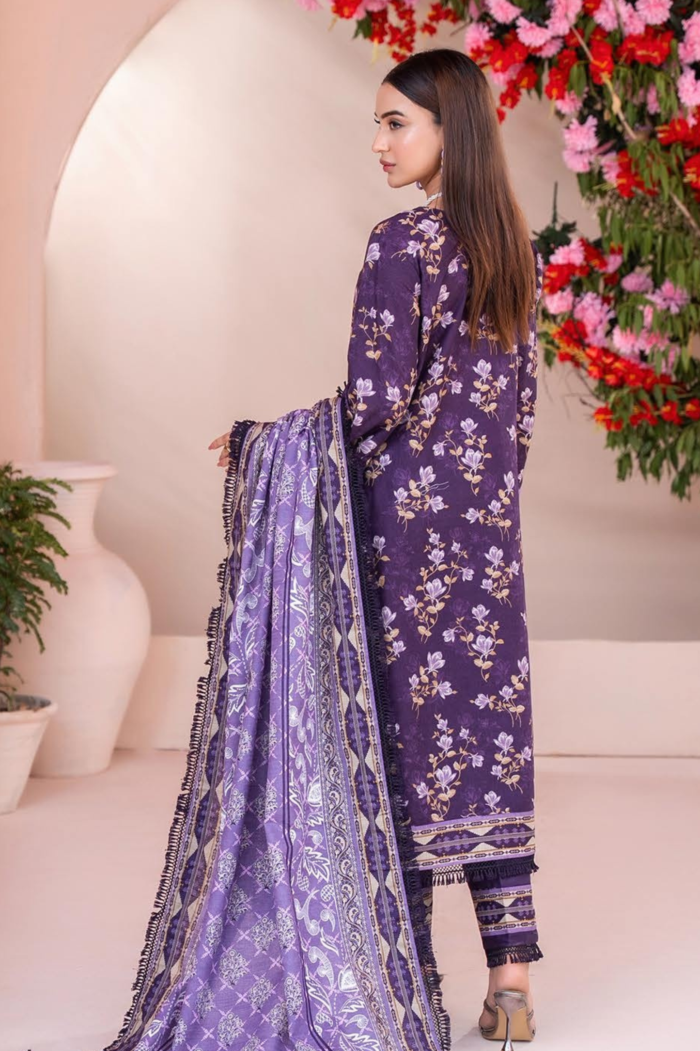 Zesh Airjet Full Embroidered Khaddar 3PC