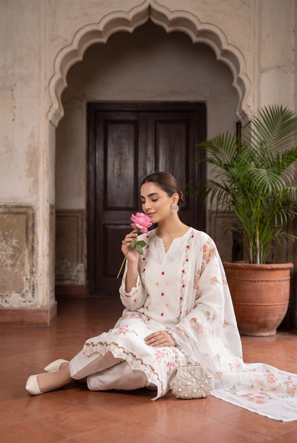 Kehkashan By Anaya Noor Fully Emb Viscose 3PC