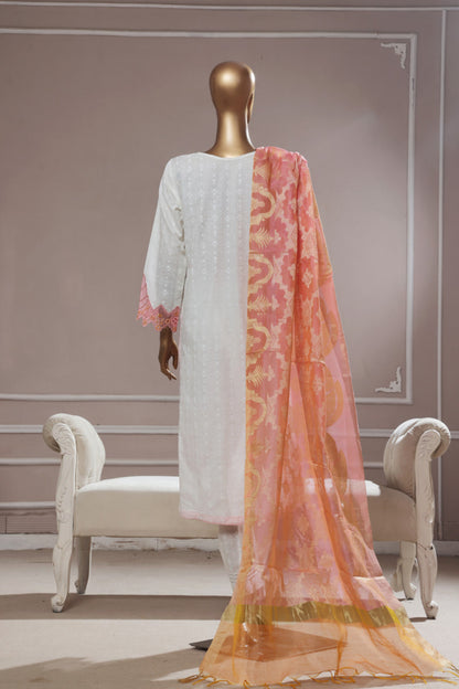 Fashion By Aifa Emb Lawn With Patches  3PC