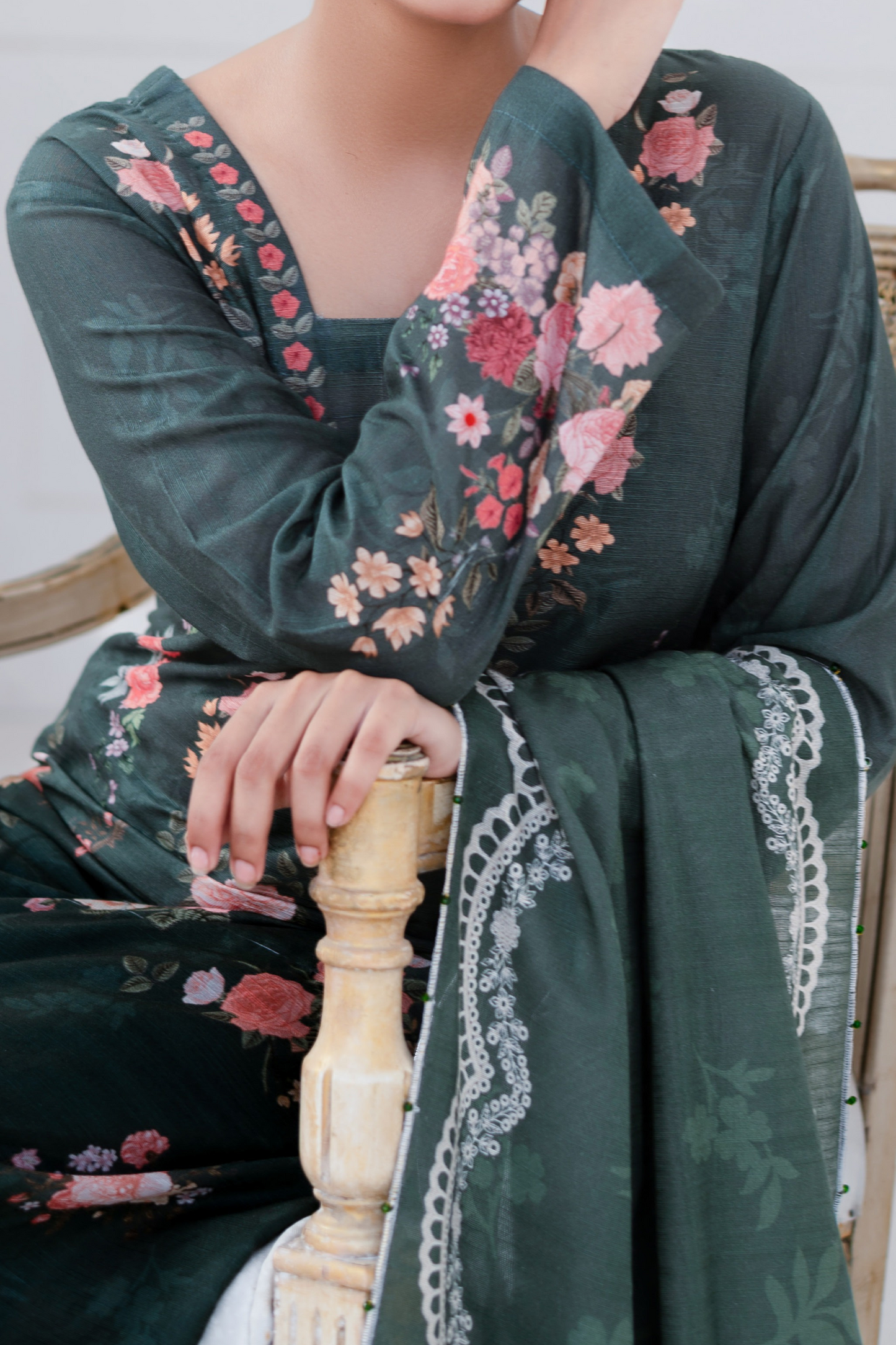 Mawra Essential Printed Khaddar 3PC