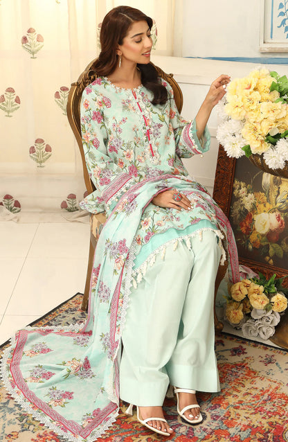Mausummery Digital Printed Lawn 3PC