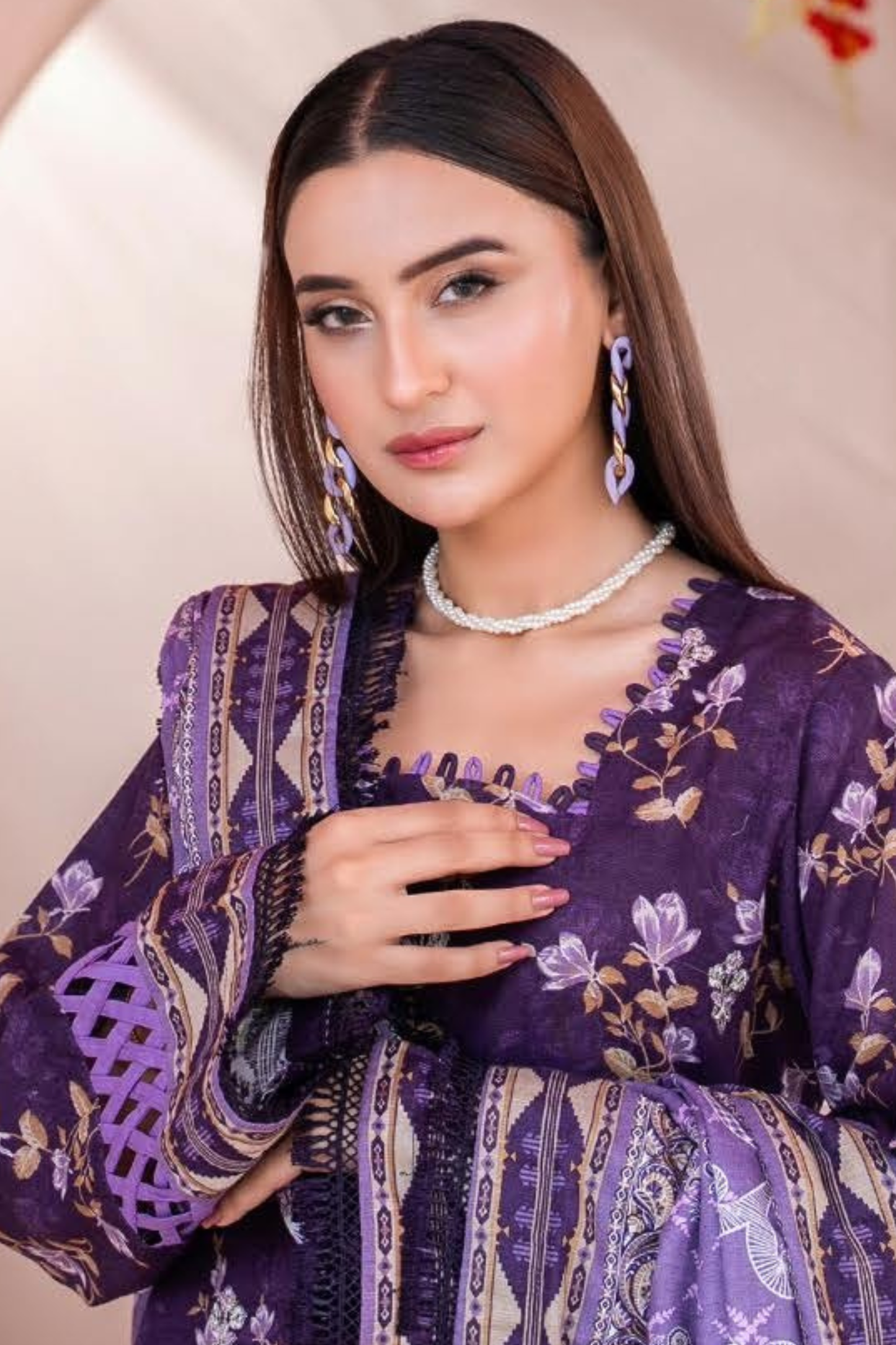 Zesh Airjet Full Embroidered Khaddar 3PC