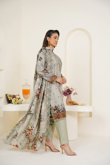 Riwayat-e-Sardi By Anaya Noor Emb Linen 3PC