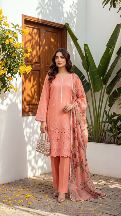 Dream Stone By Anaya Noor Full Heavy Emb Viscose 3PC