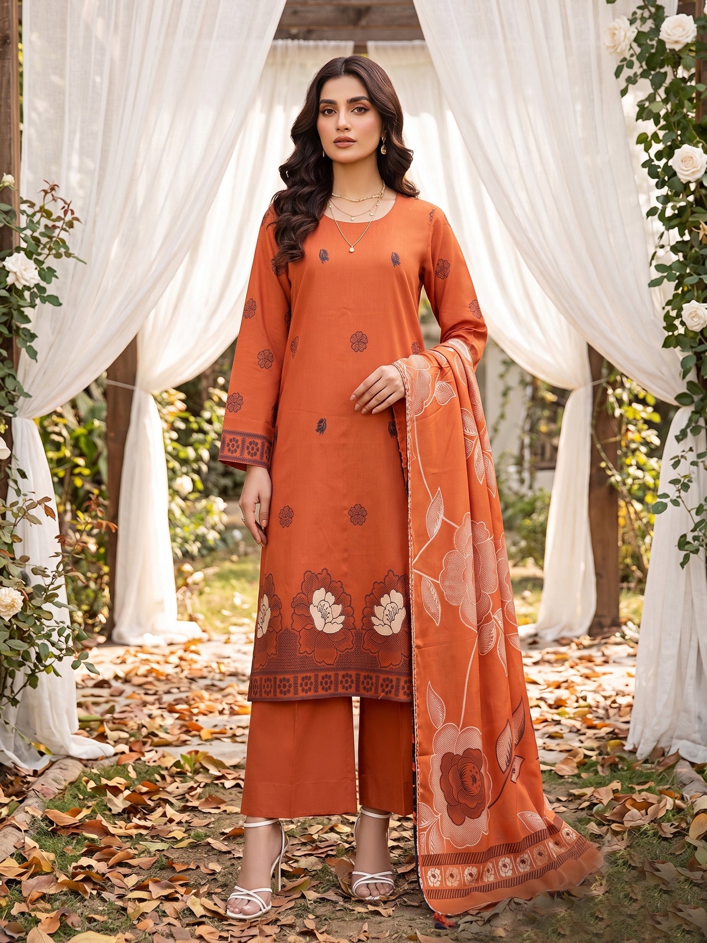 Cross Stitch Premium Printed Viscose 3PC