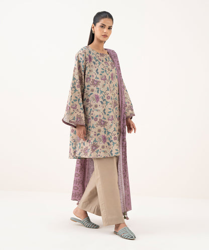Sapphire Daily Digital Printed Lawn 3PC