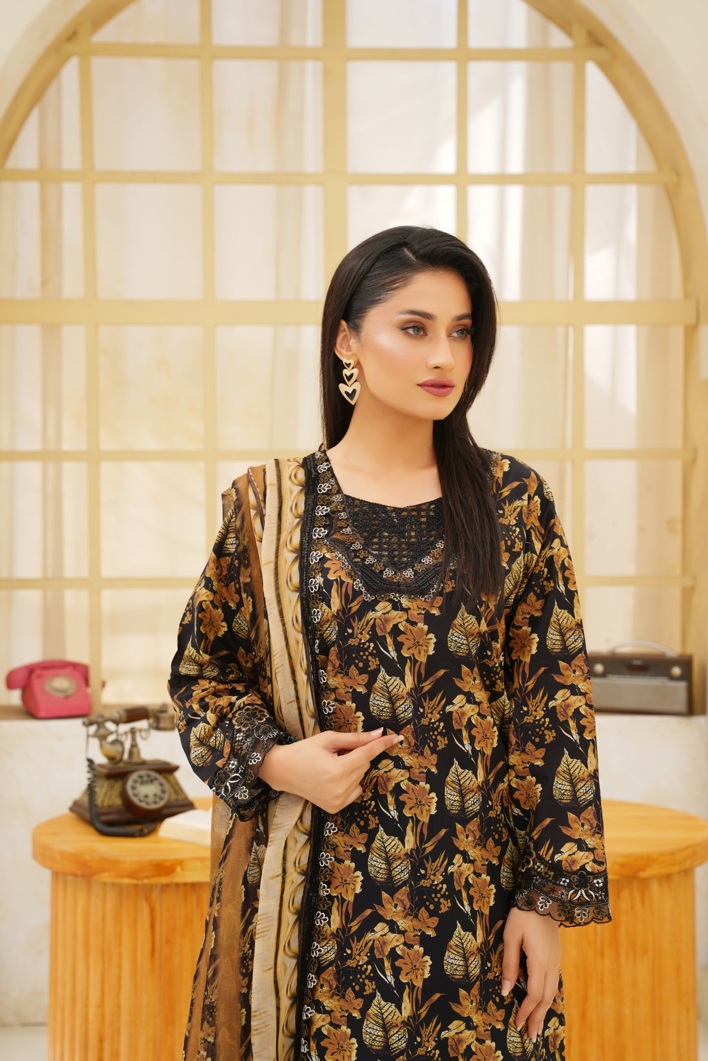 Jashn-e-Baharan By Anaya Noor Emb & Digital Printed Lawn 3PC