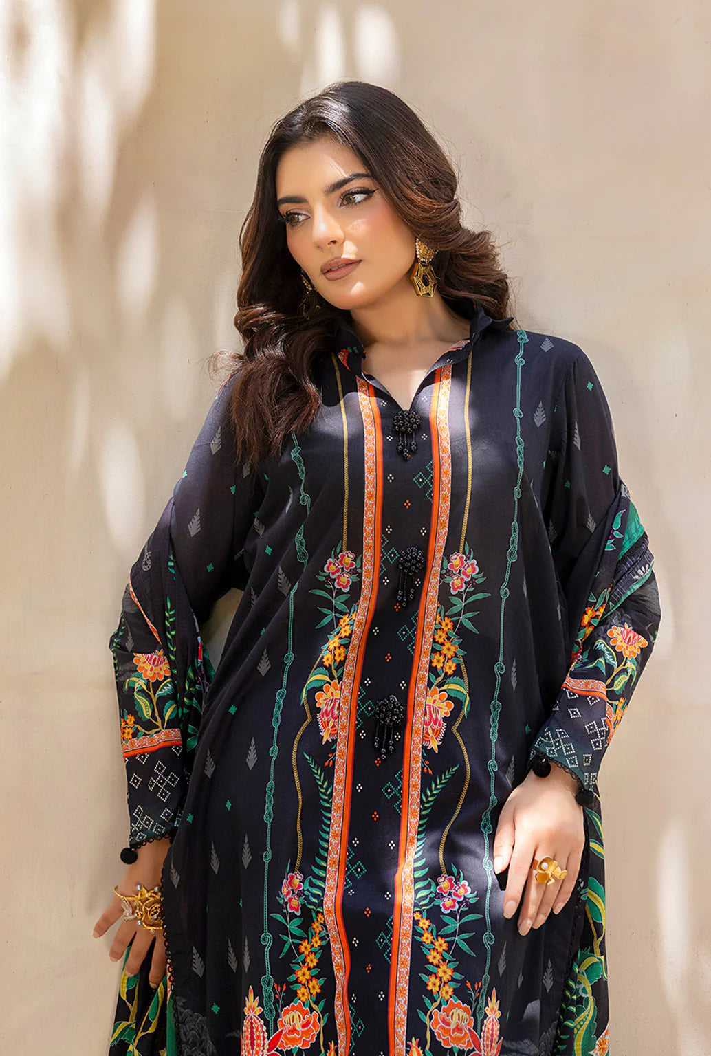 Naqsh Luxury Printed Lawn 3-PC