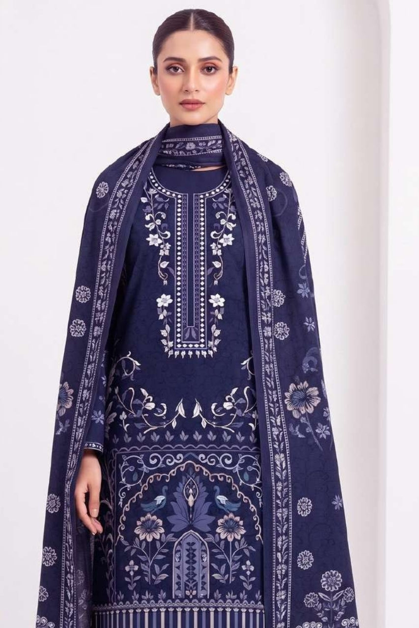 Anaya Digital Printed Linen 3PC