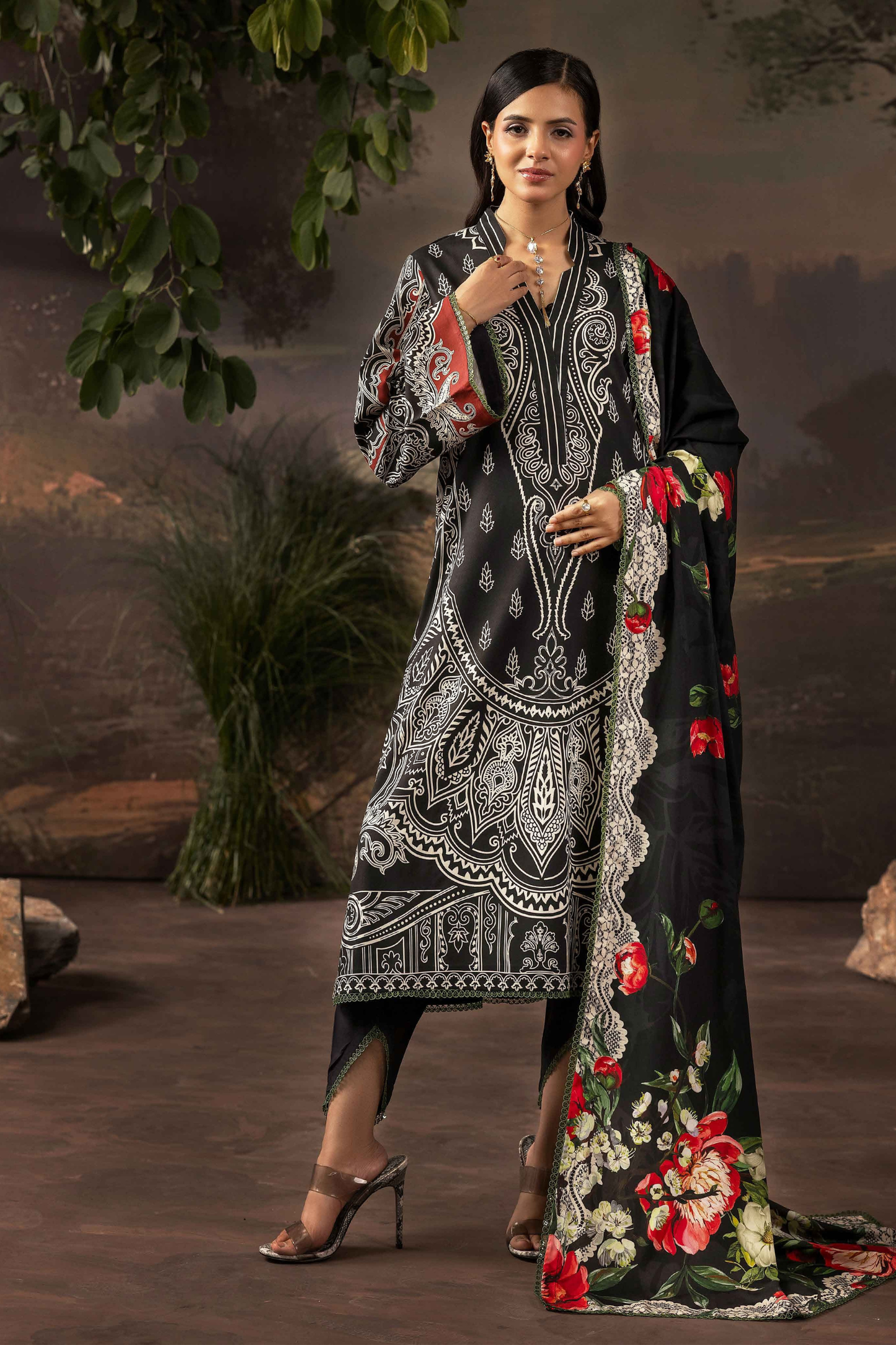 Raiha Luxury Linen 3PC