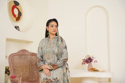 Riwayat-e-Sardi By Anaya Noor Emb Linen 3PC