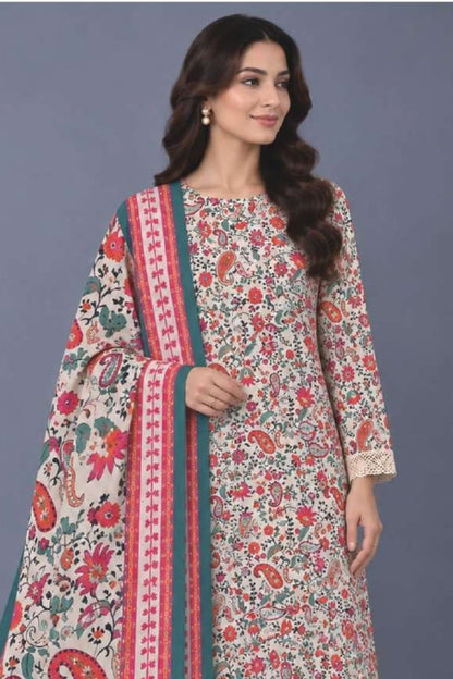 Bareeze Digital Printed Khaddar 3PC