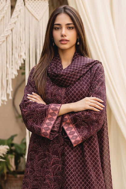 Zesh Digital Printed Viscose 3PC