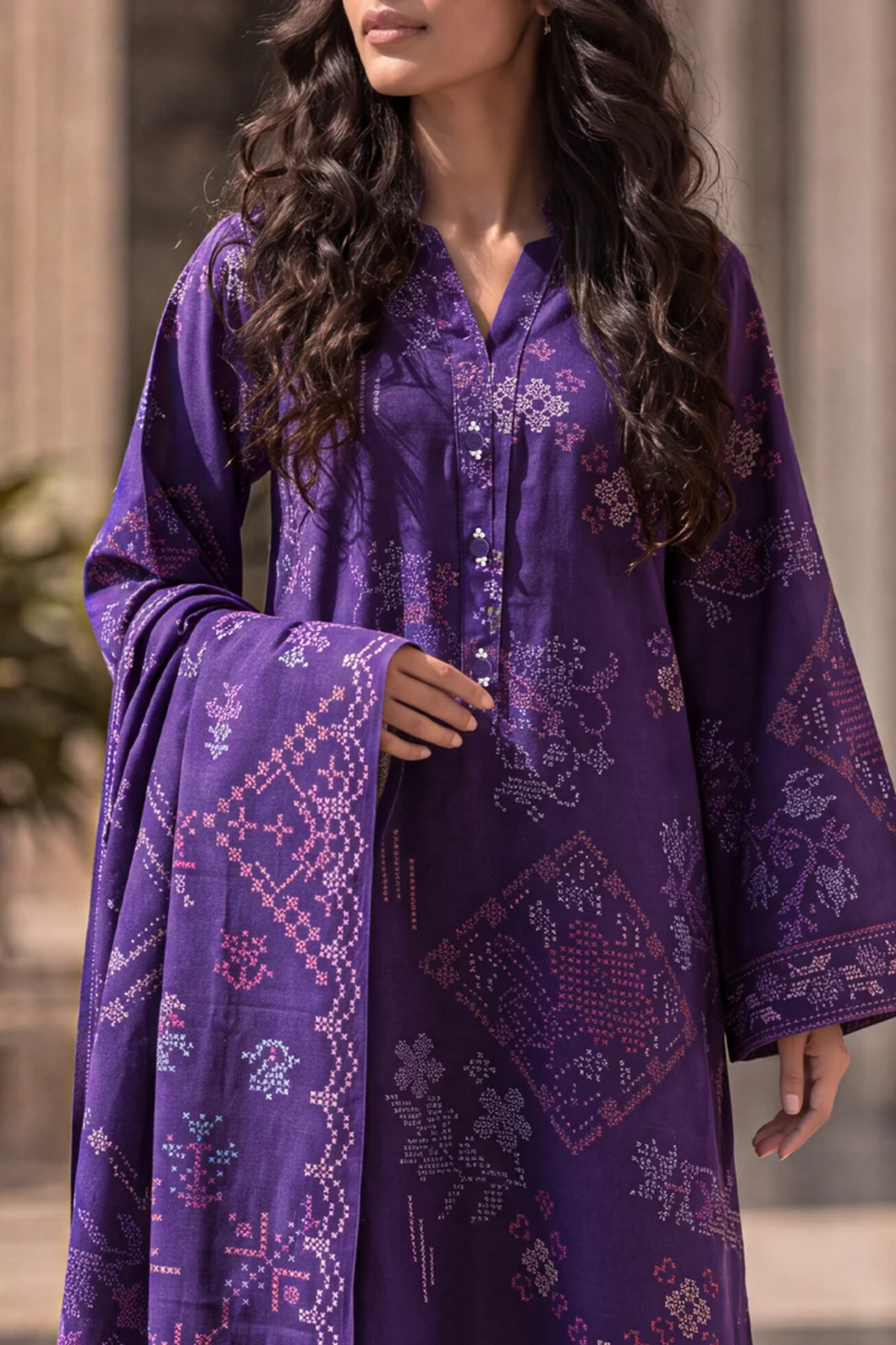 Saya Premium Printed Khaddar 3PC