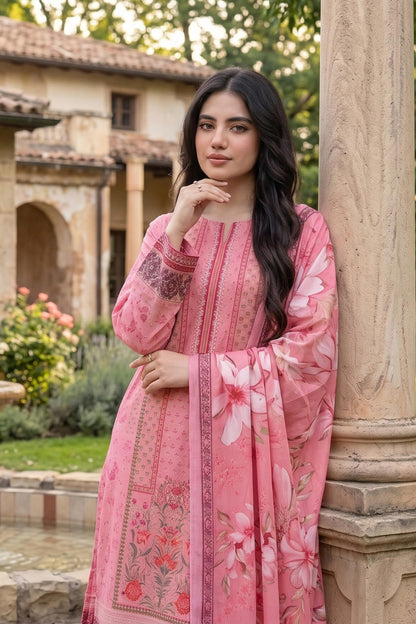Mashaim Digital Printed Linen 3PC
