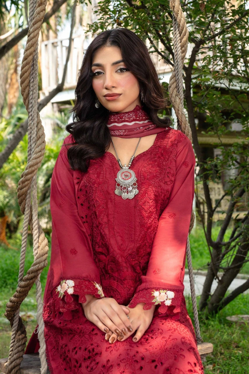 Falak By Feroza Luxury Embroidered Staple 3PC