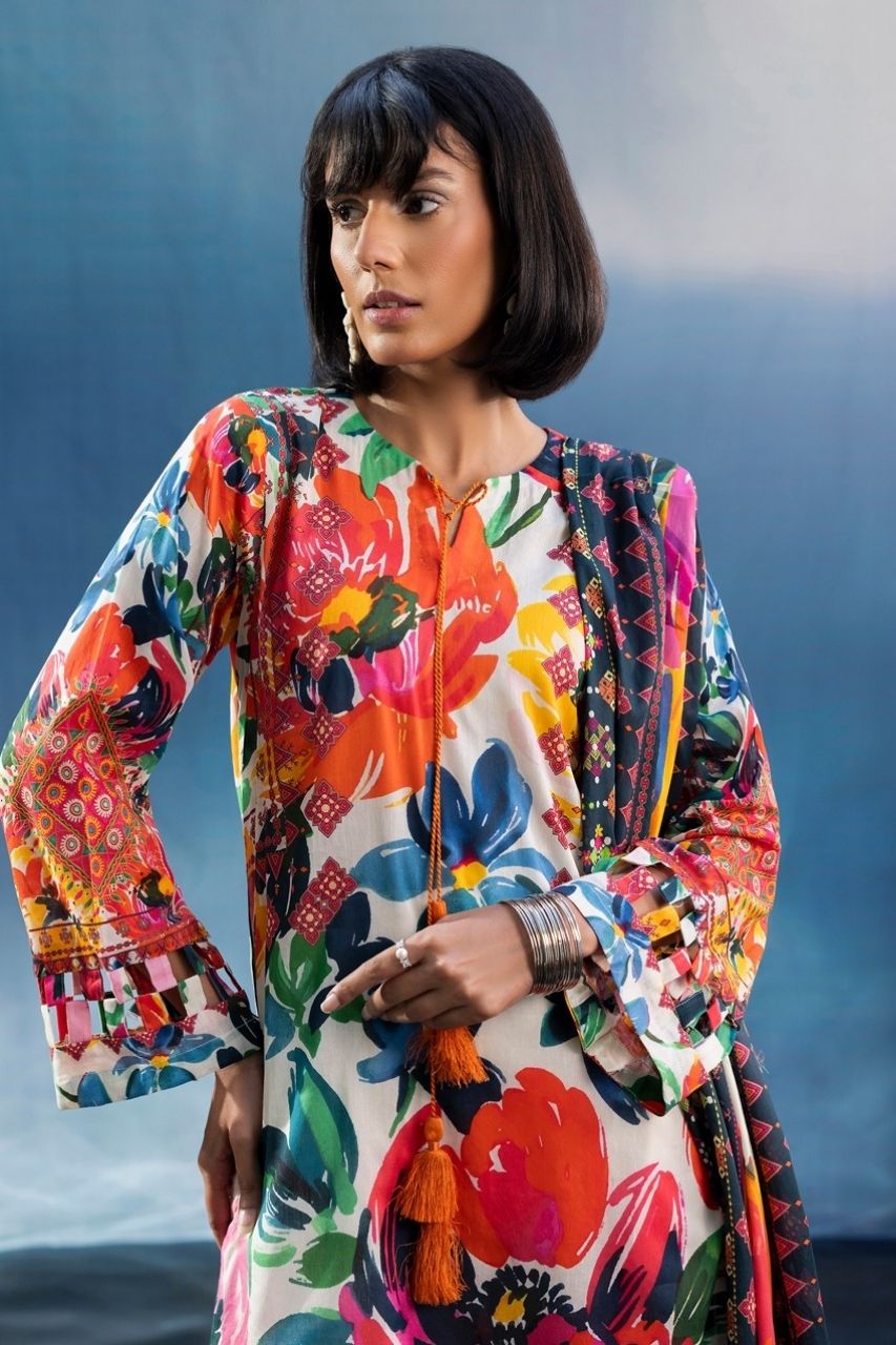 Pehli Kiran By Paltar Premium Printed Lawn 3PC