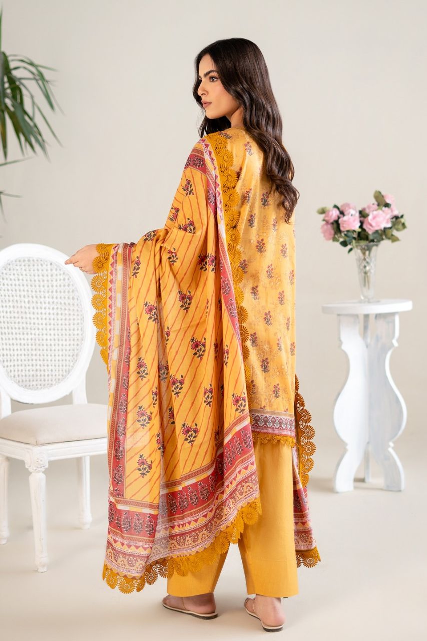 Mausummery Printed Lawn 3-PC