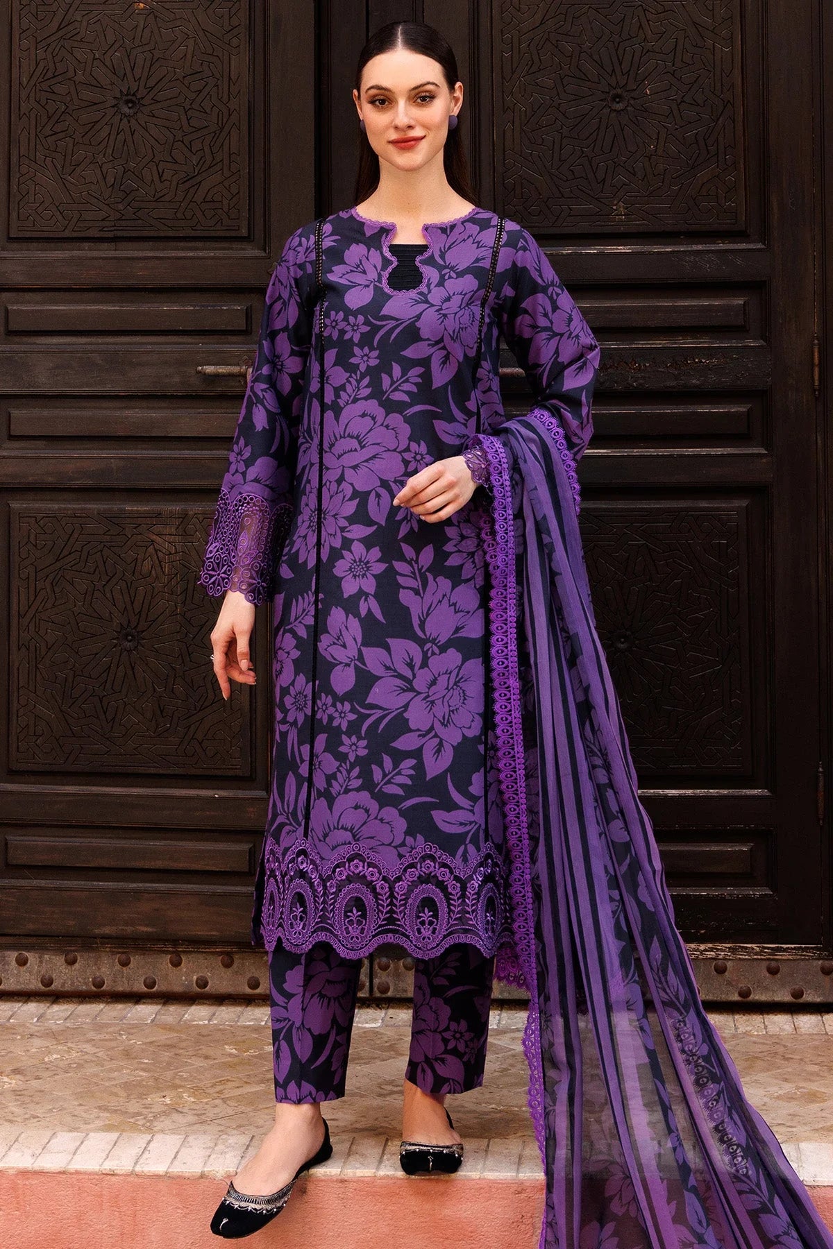 Farasha Digital Printed Lawn 2PC