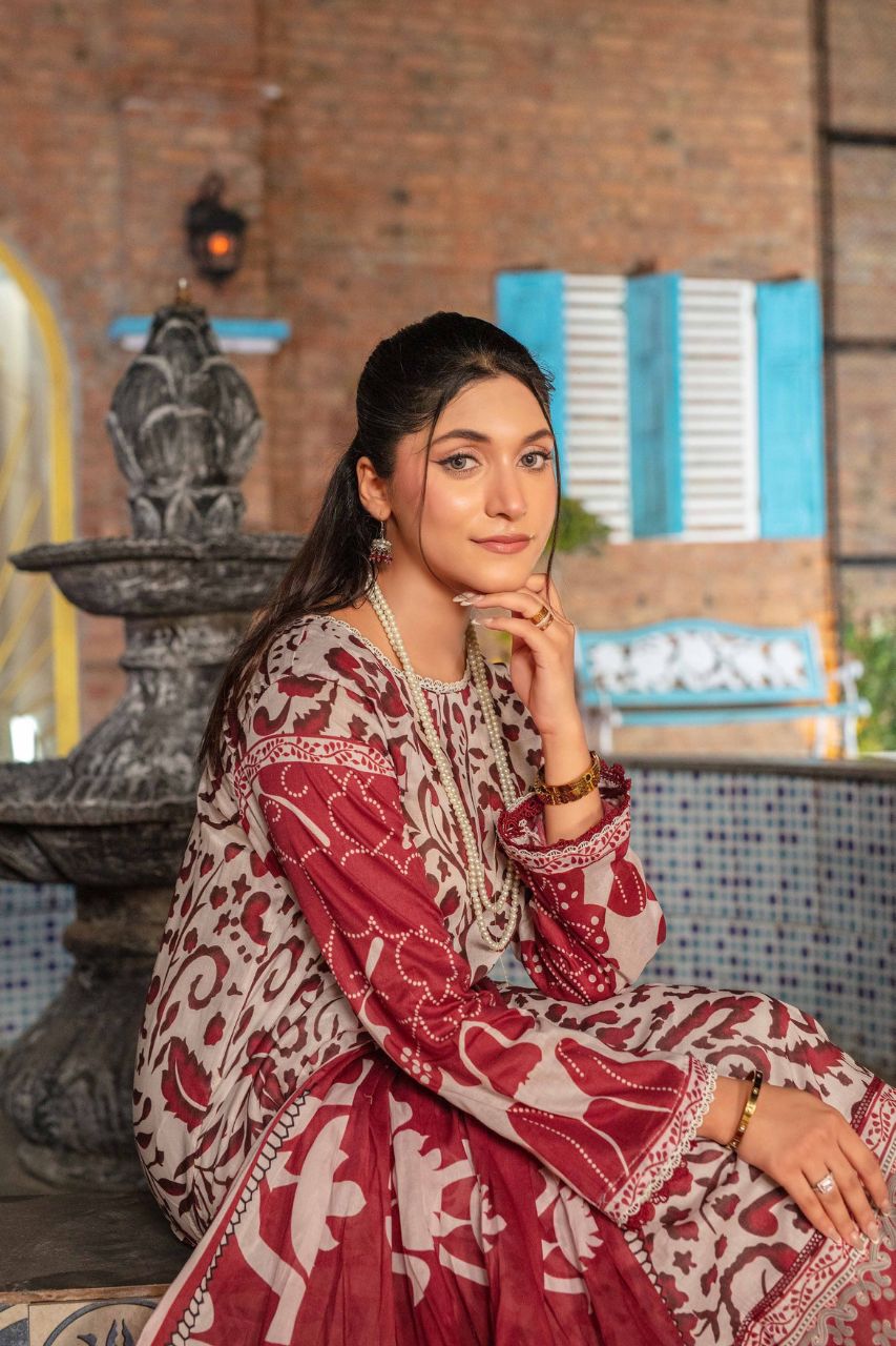 Fabiha By Feroza Printed Lawn 3-PC