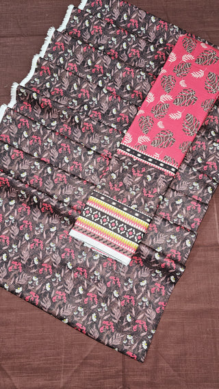 Riwayat Printed Khaddar-3PC