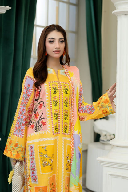 Tabasum By Paltar Premium Printed Lawn 3PC