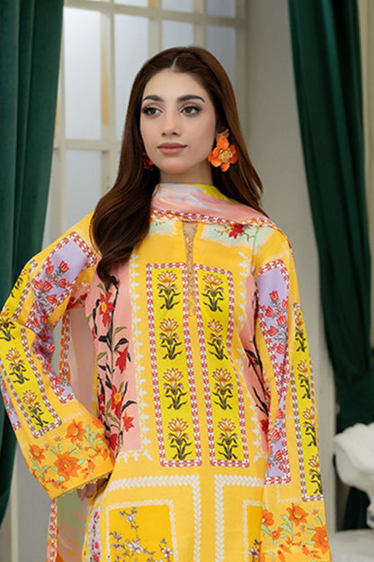 Tabasum By Paltar Premium Printed Lawn 3PC
