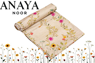 Anaya Noor All Over Print Khaddar Shirt & Trouser-2PC