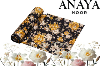 Anaya Noor All Over Print Khaddar Shirt & Trouser-2PC