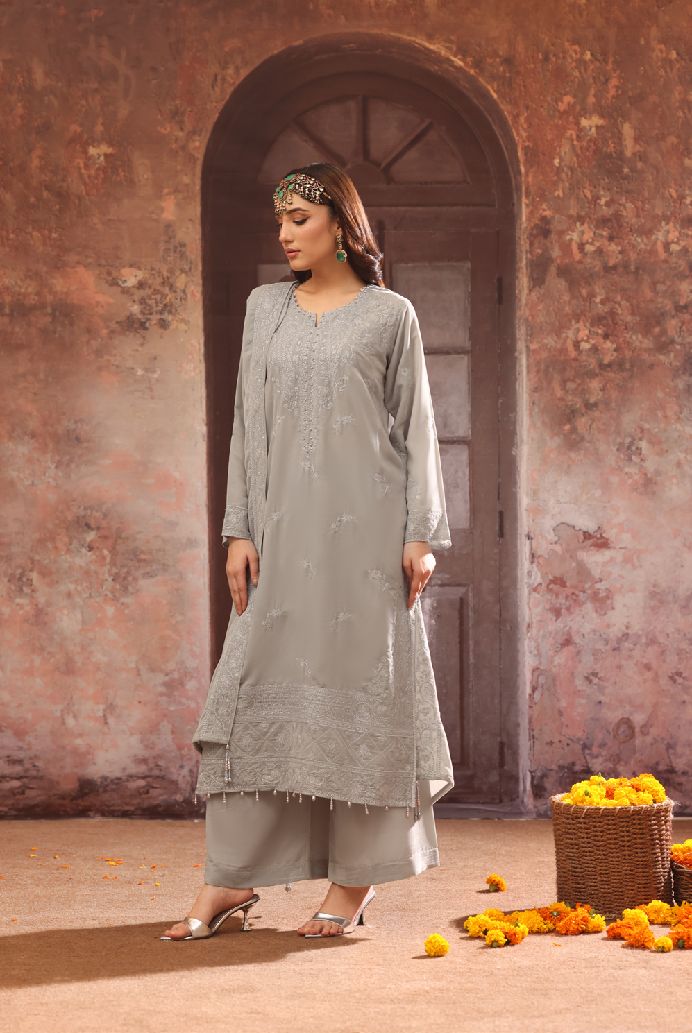 Makhmal By Zarineh Luxury Embroidered Velvet 3PC
