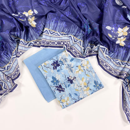 Riwaaz By Anaya Noor Printed & Emb Lawn 3PC