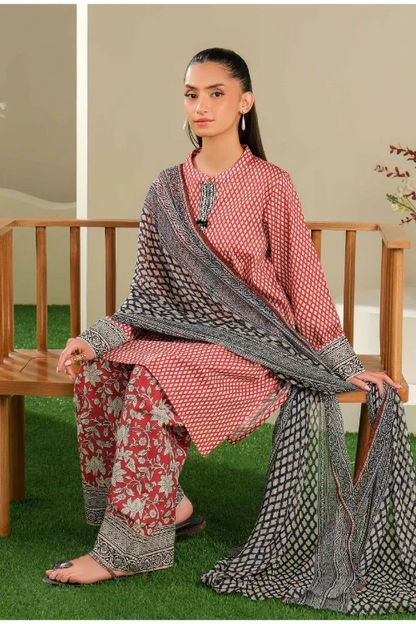 Limelight Printed Lawn 3PC