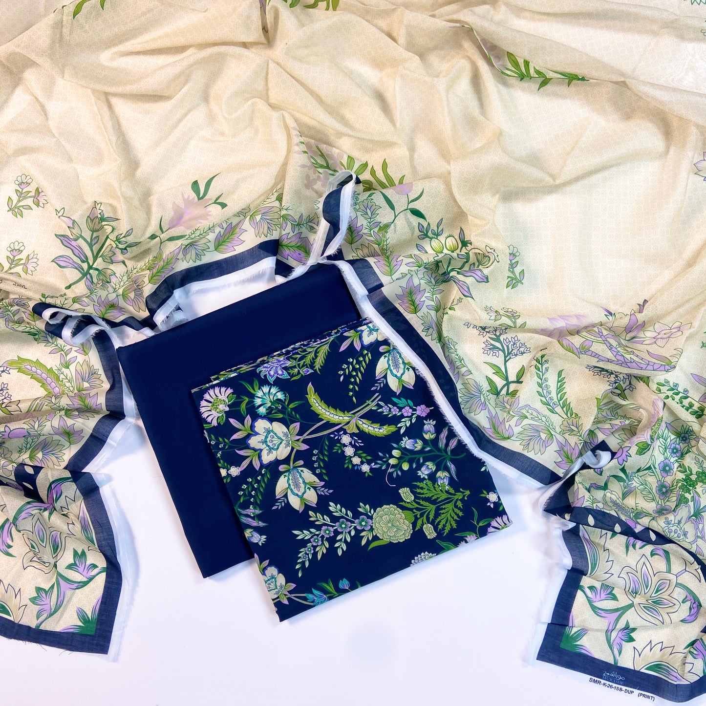 Rijja By Murashe Digital Printed Lawn 3PC