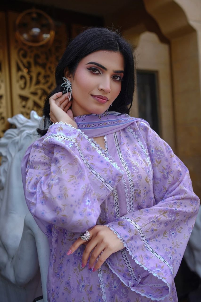 Madham By Lala Digital Printed Lawn 3PC