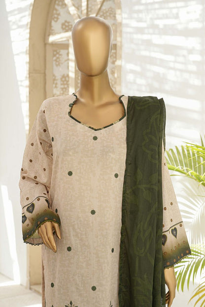 Sahiba By Pak Fabrics Printed & Emb Chickenkari Lawn 3PC