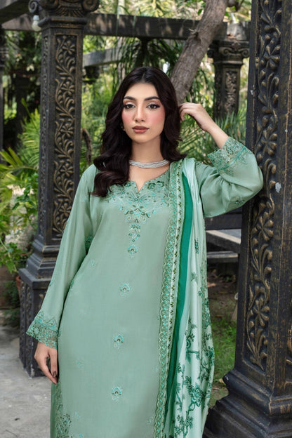 Falak By Feroza Luxury Embroidered Staple 3PC