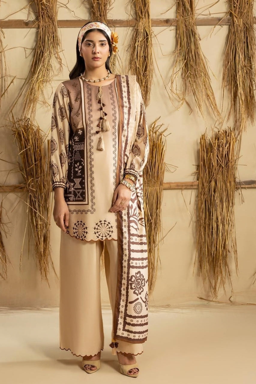 Mahrosh By Paltar Luxury Model Linen 3PC